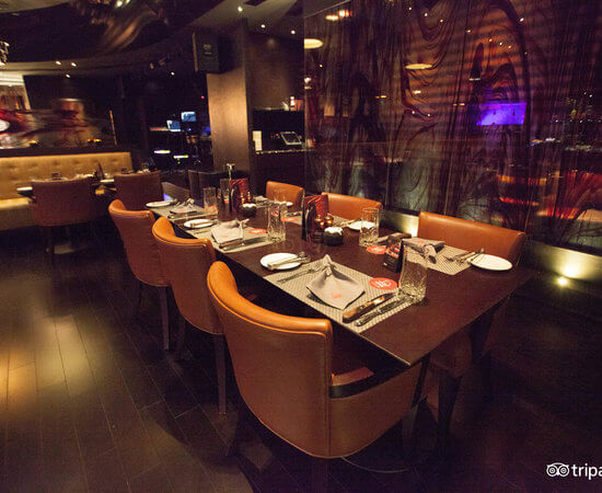 Diner Amical at Chamas Churrascarria & Bar, Holiday Inn Crowne Plaza, Dubai