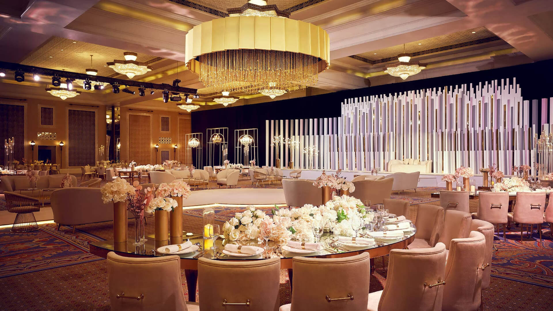 Enthronization Gala Diner Amical in Majlis A’Salam Ballroom, Mina Salam Hotel, Dubai